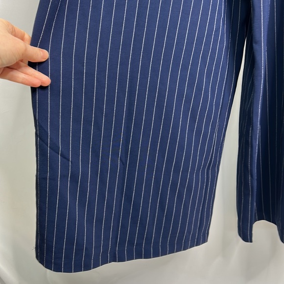 Gestuz Kine sleeveless pinstripe pocketed jumpsuit NWT Intermix - Picture 3 of 10